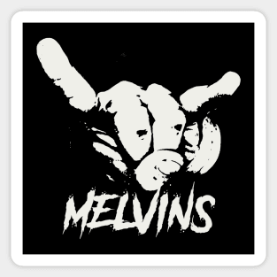 melvins horn sign Sticker